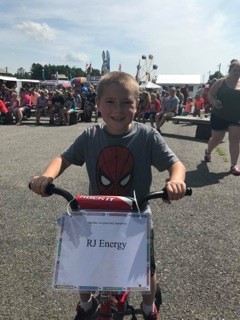 Business Donated Bike to Local Maine Fair 